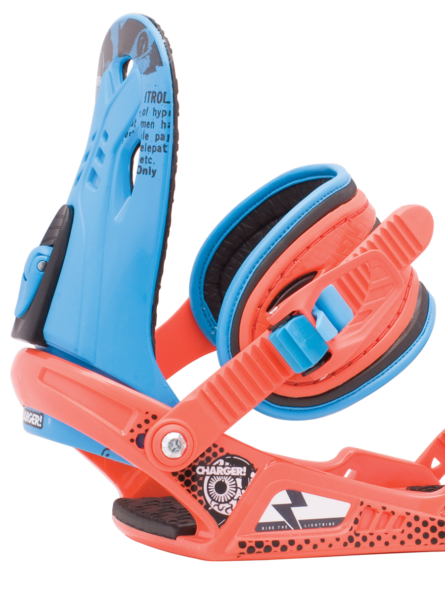Dziecięce wiązania snowboardowe Raiden Charger (combo)