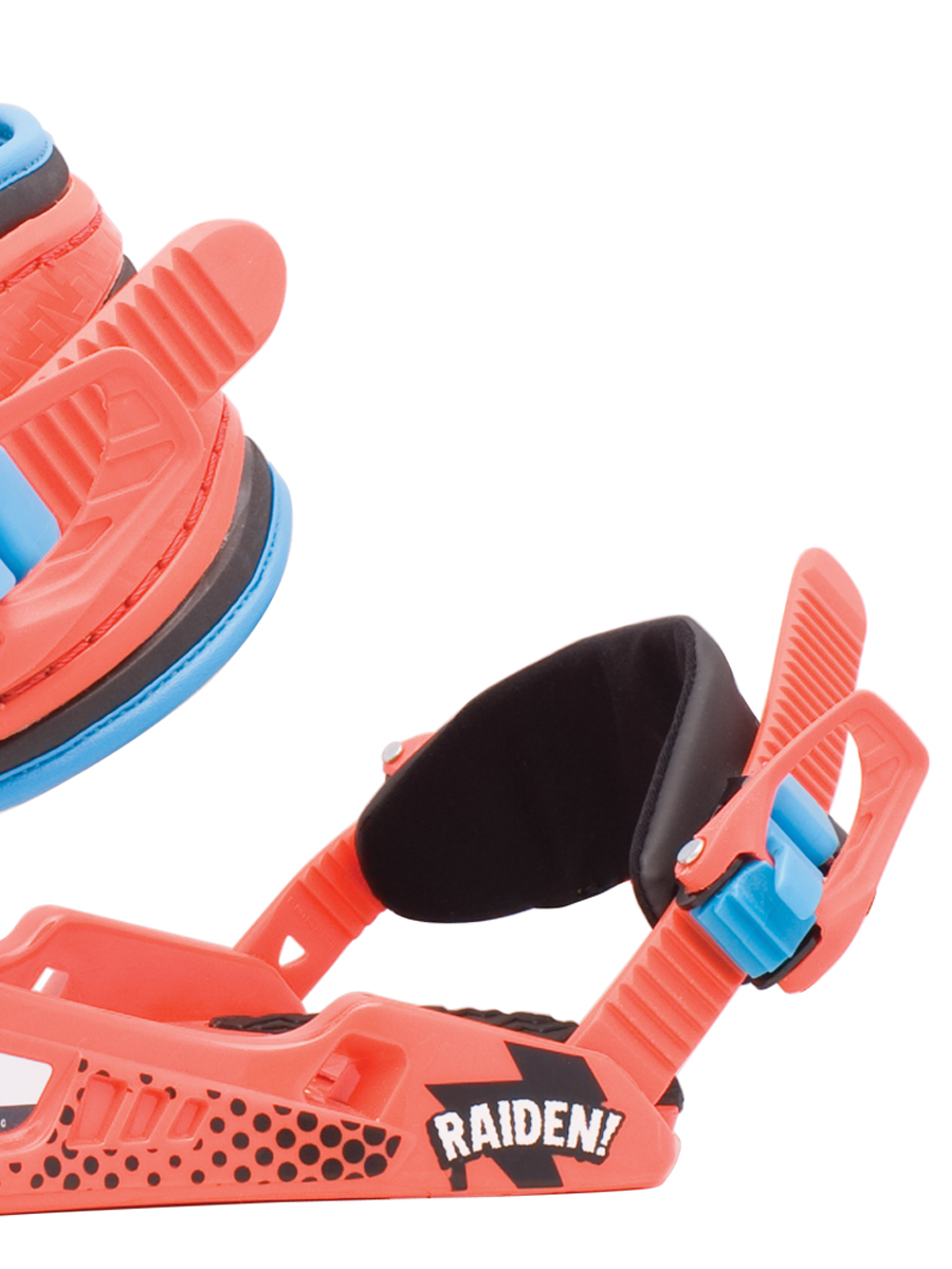 Dziecięce wiązania snowboardowe Raiden Charger (combo)