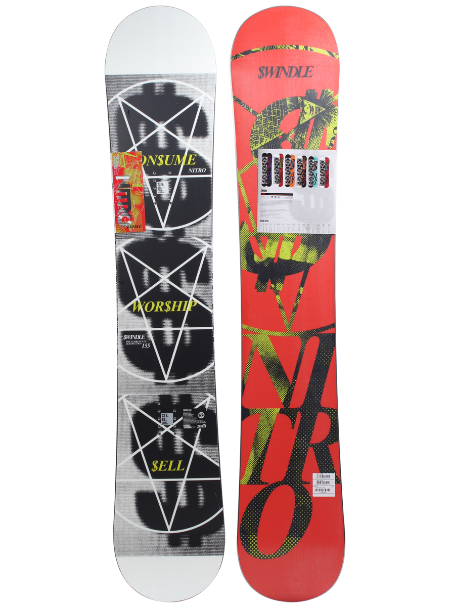 Męska Deska snowboardowa Nitro Swindle 155