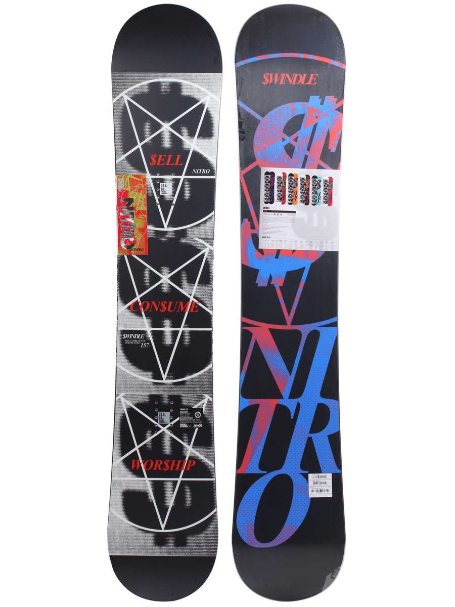 Męska Deska snowboardowa Nitro Swindle 157