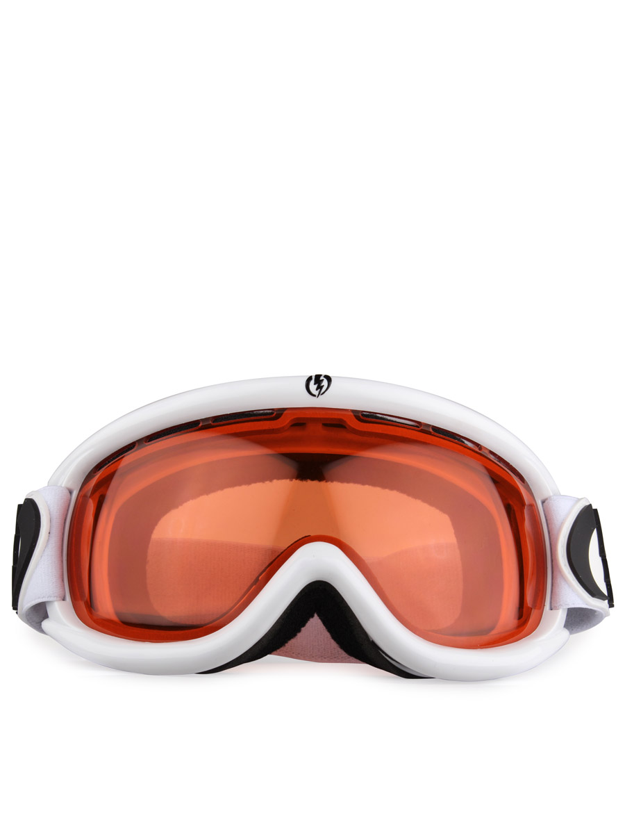 Gogle Electric EG5S (gloss white/orange)