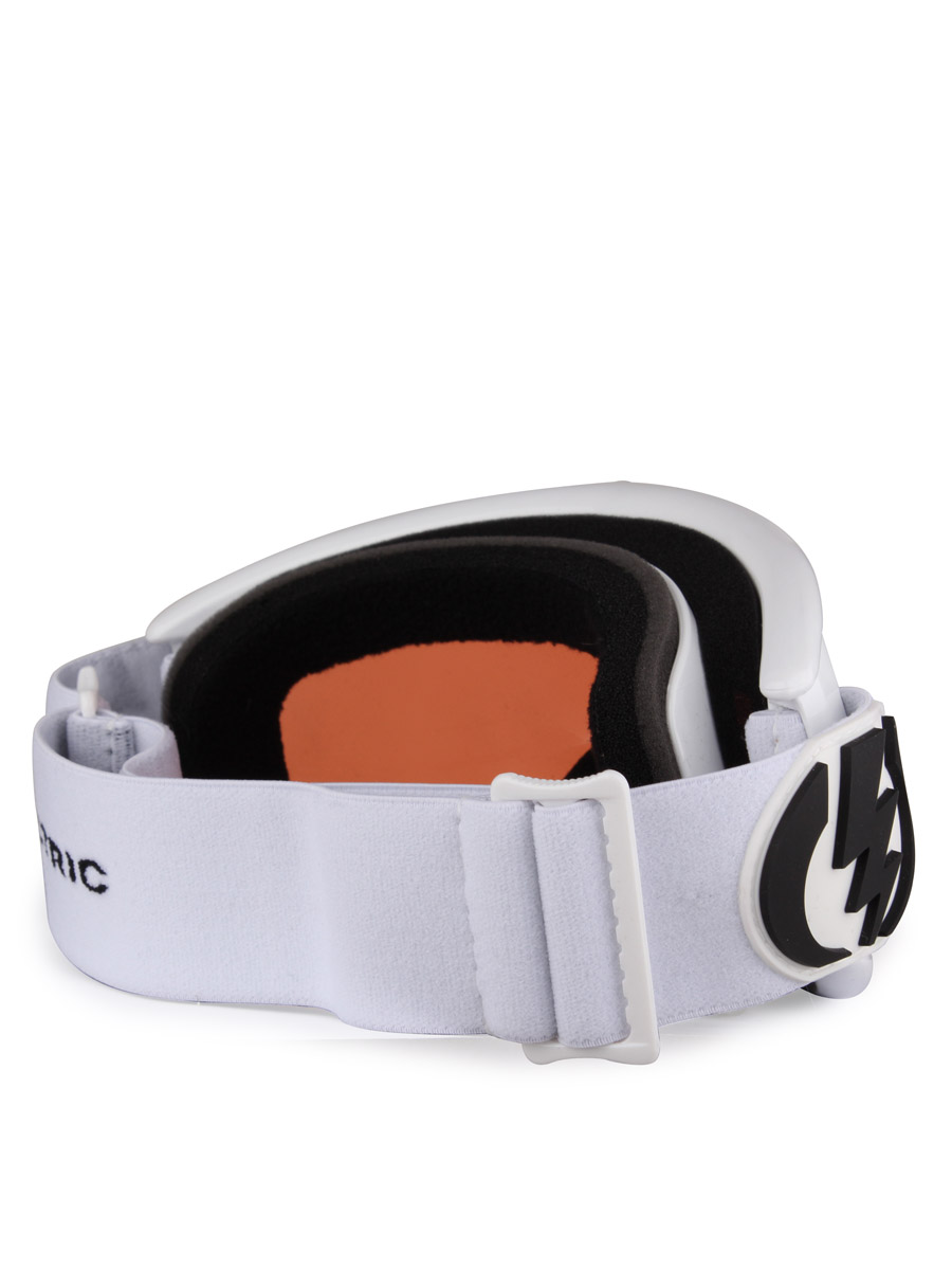 Gogle Electric EG5S (gloss white/orange)