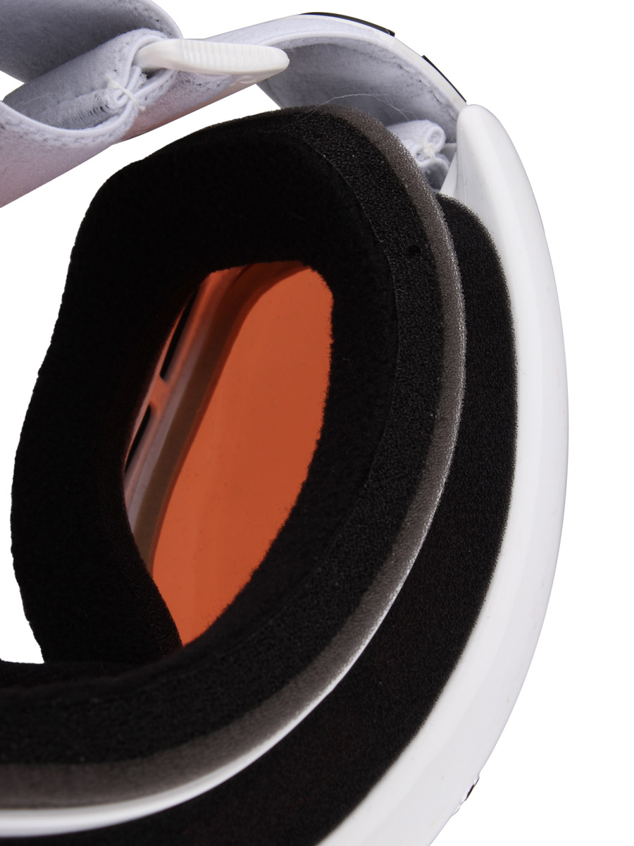 Gogle Electric EG5S (gloss white/orange)