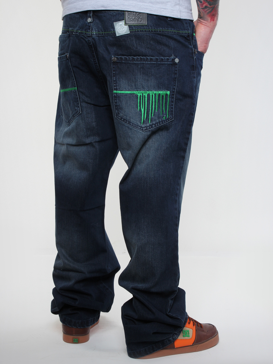 Spodnie Mass Cut (dark blue)