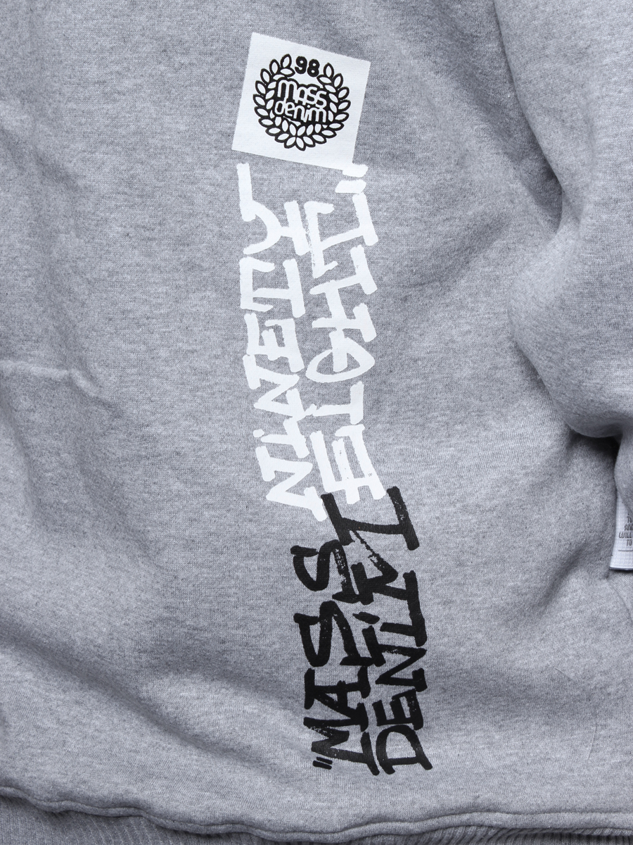 Bluza z kapturem Mass Go West ZHD (szara)
