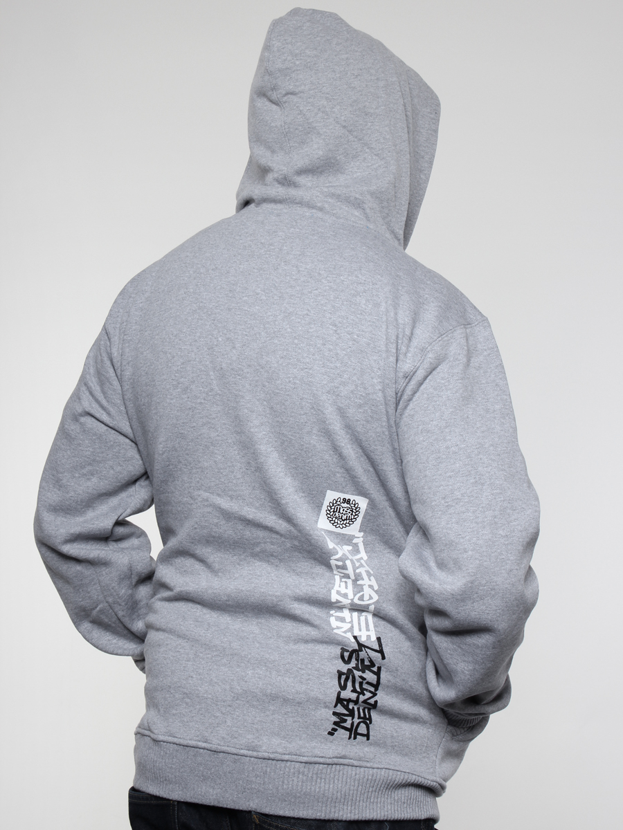 Bluza z kapturem Mass Go West ZHD (szara)