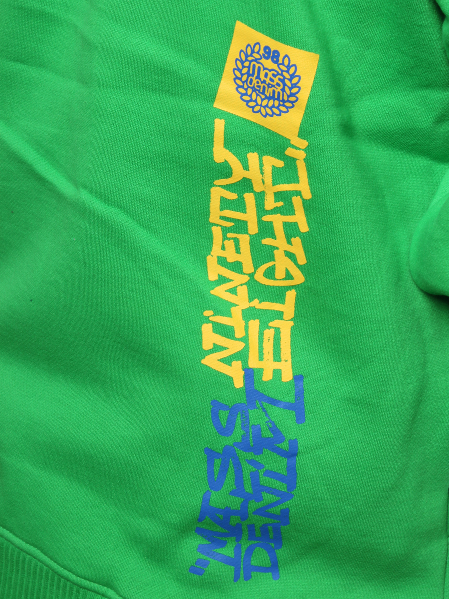 Bluza z kapturem Mass Go West ZHD (zielona)