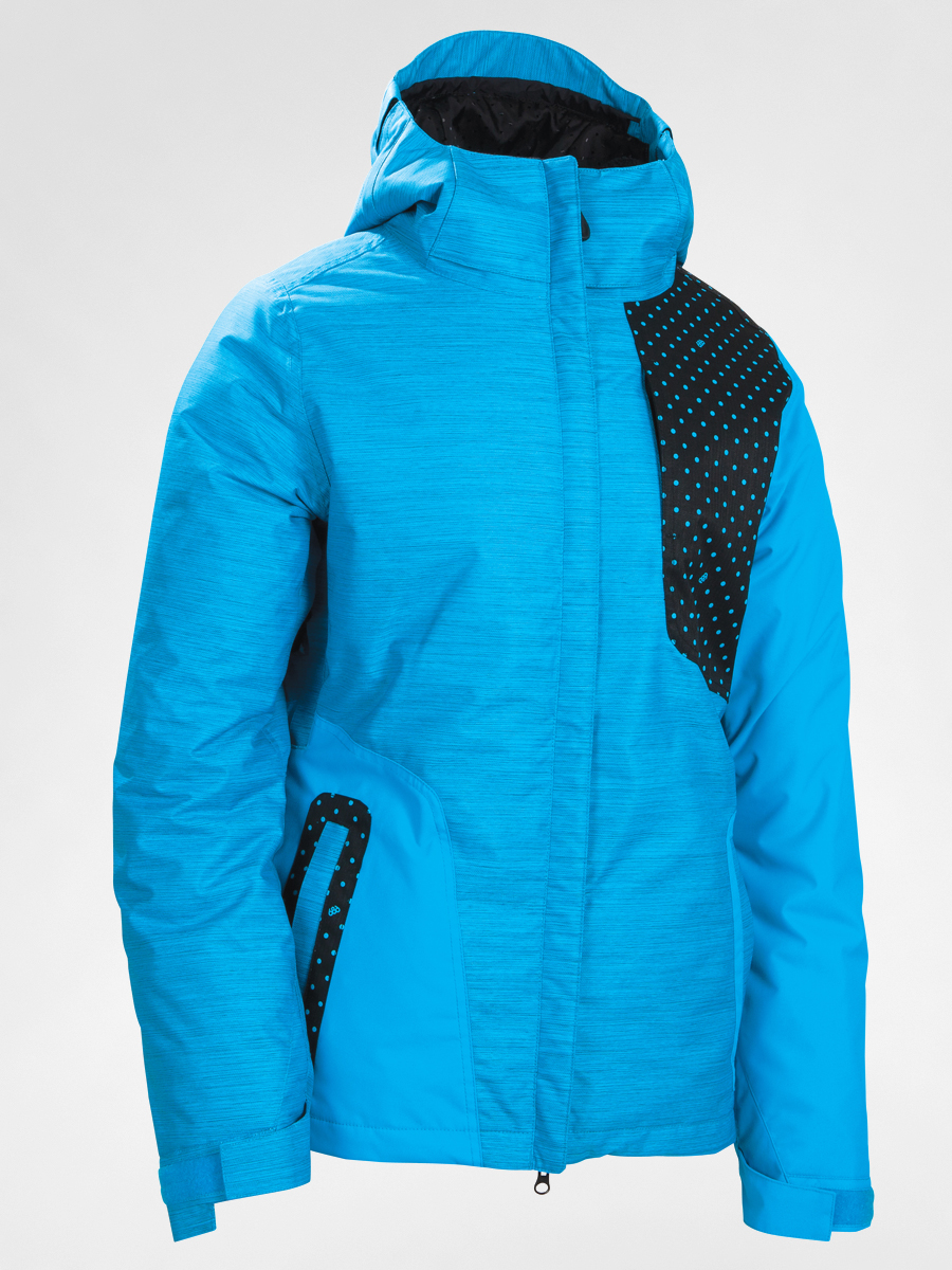 Damska Kurtka snowboardowa 686 Reserved Satin Insulated (cyan)