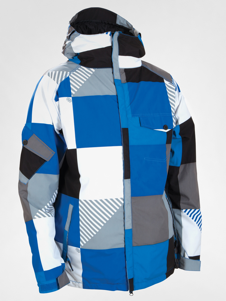 Męska Kurtka snowboardowa 686 Mannual Cube Ins Jacket (cyan)