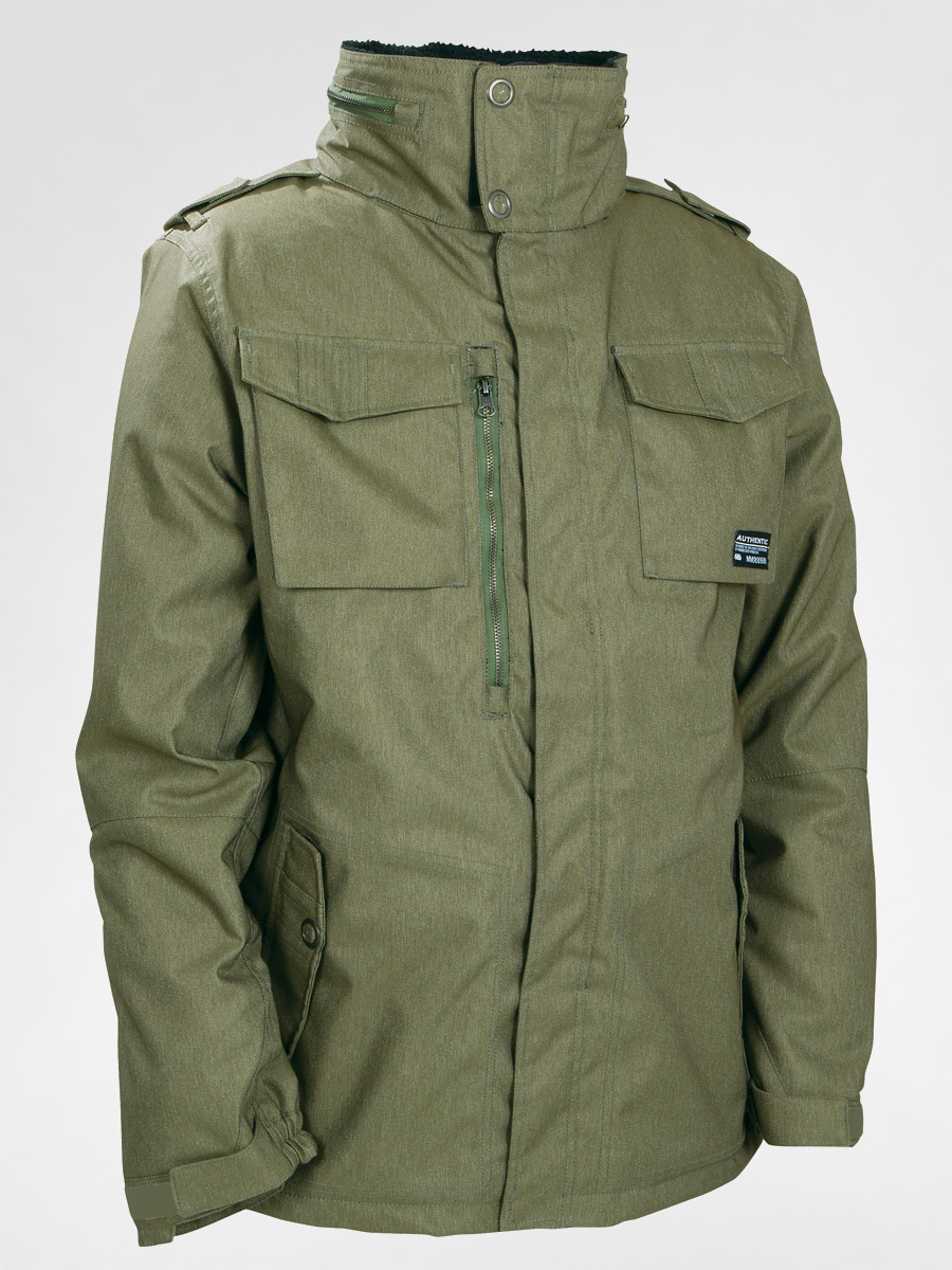 Męska Kurtka snowboardowa 686 Rsrvd M-65 Ins Jacket Wax Denim (army)