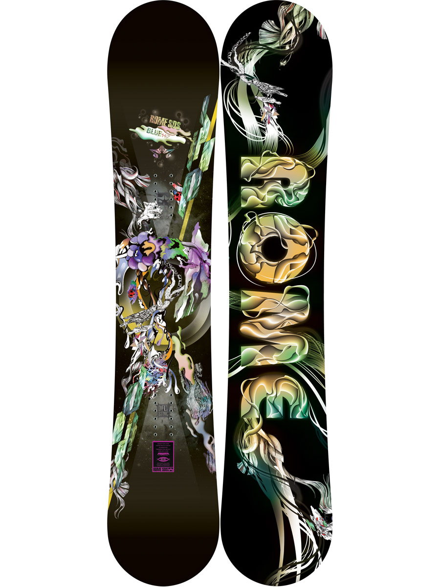 Damska Deska snowboardowa Rome Blue 147