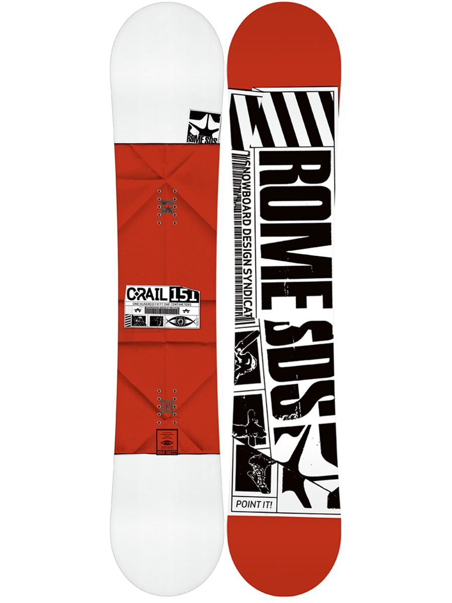 Męska Deska snowboardowa Rome Crail 151