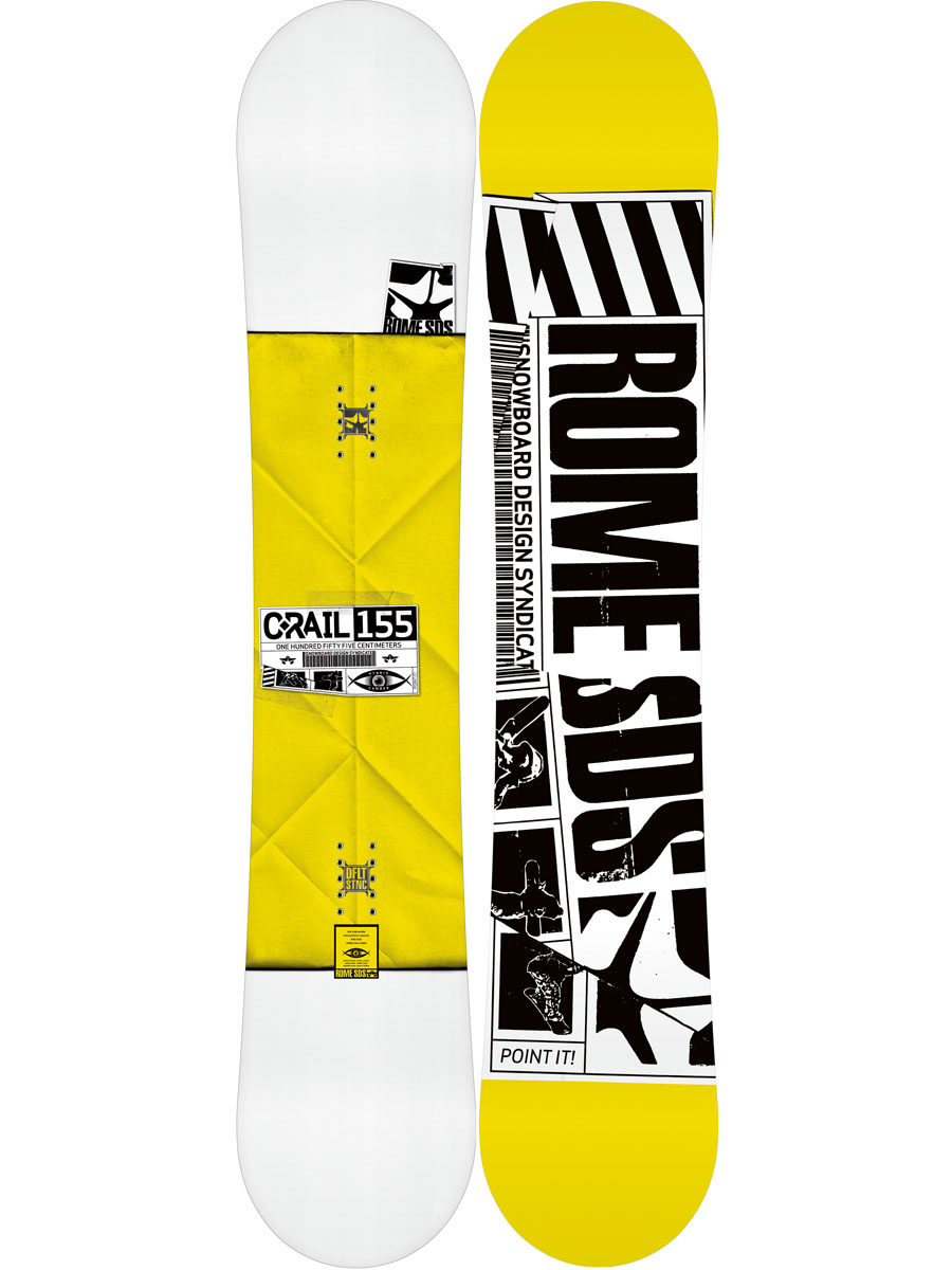 Męska Deska snowboardowa Rome Crail 155