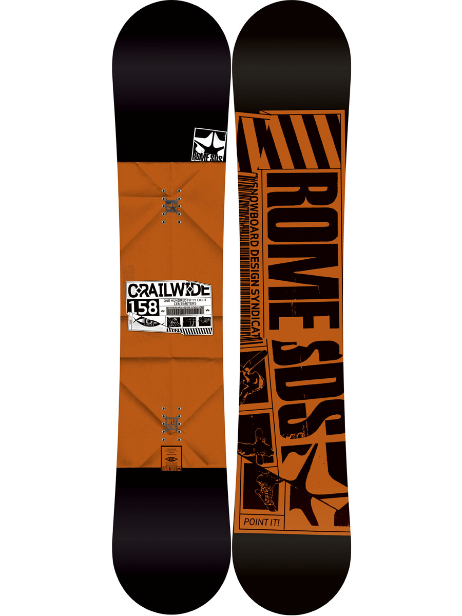 Męska Deska snowboardowa Rome Crail 158 Wide