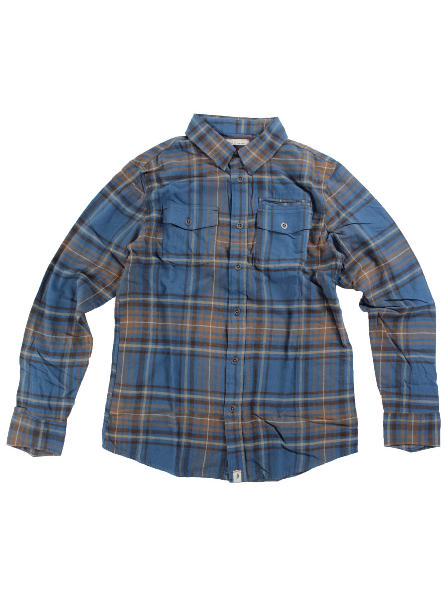 Koszula Altamont Fade Away LS Flannel (blue)