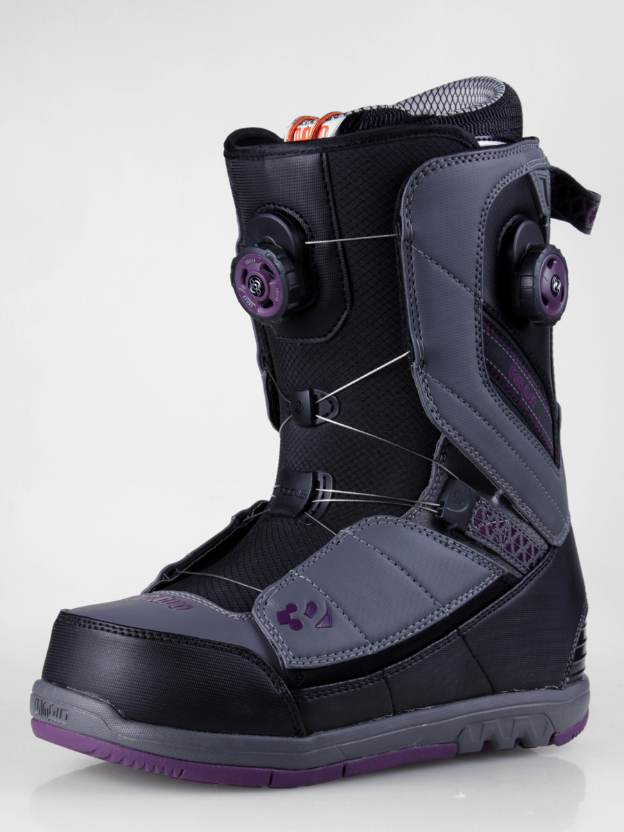 Męskie Buty snowboardowe ThirtyTwo Focus Boa (grey/purple)