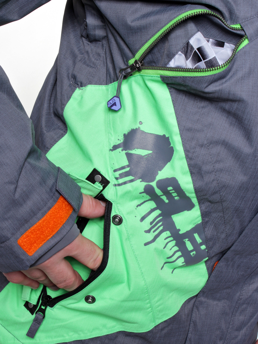 Męska Kurtka snowboardowa SUB Industries Insanity (grey)