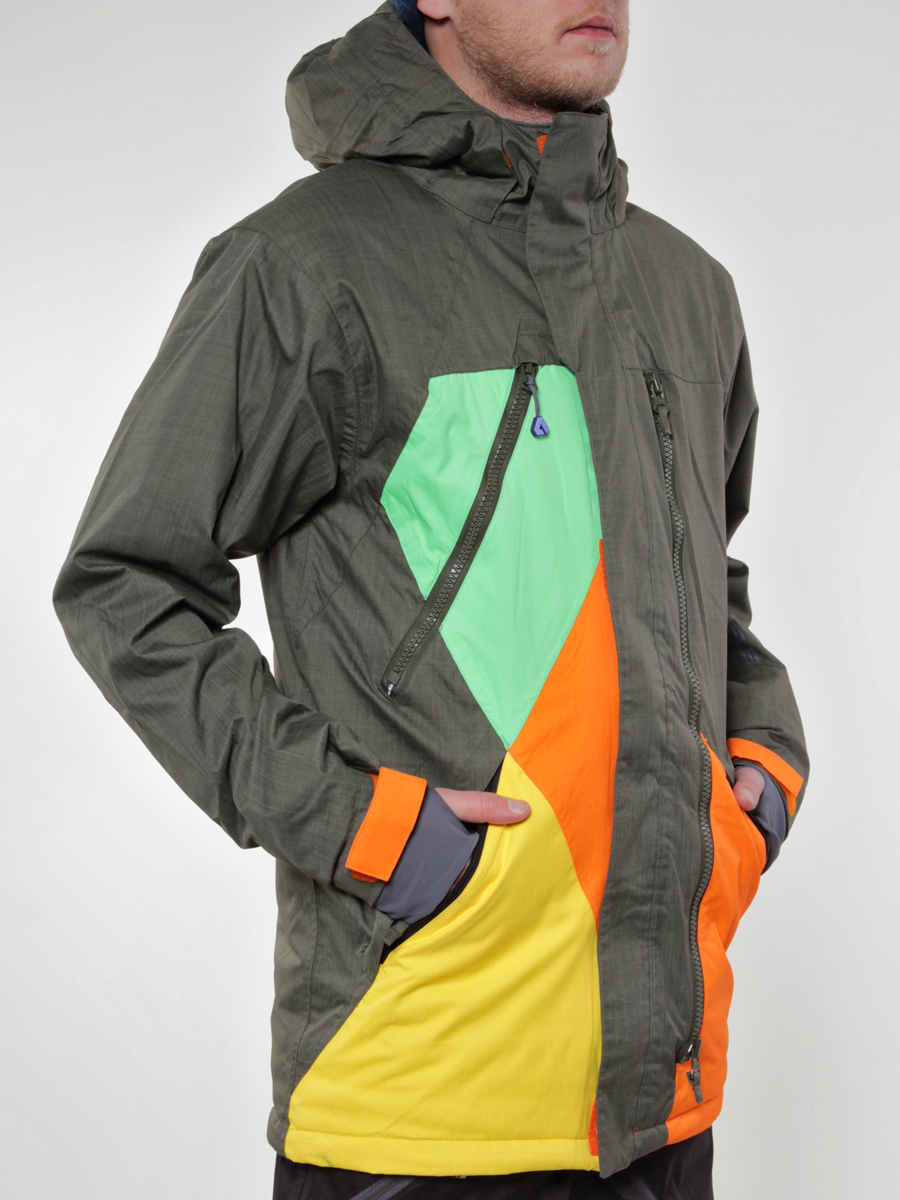 Męska Kurtka snowboardowa SUB Industries Neurosis (olive)