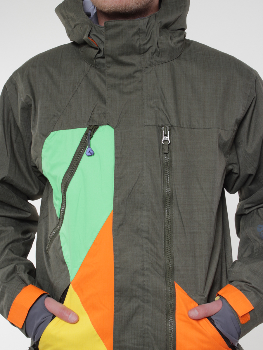 Męska Kurtka snowboardowa SUB Industries Neurosis (olive)