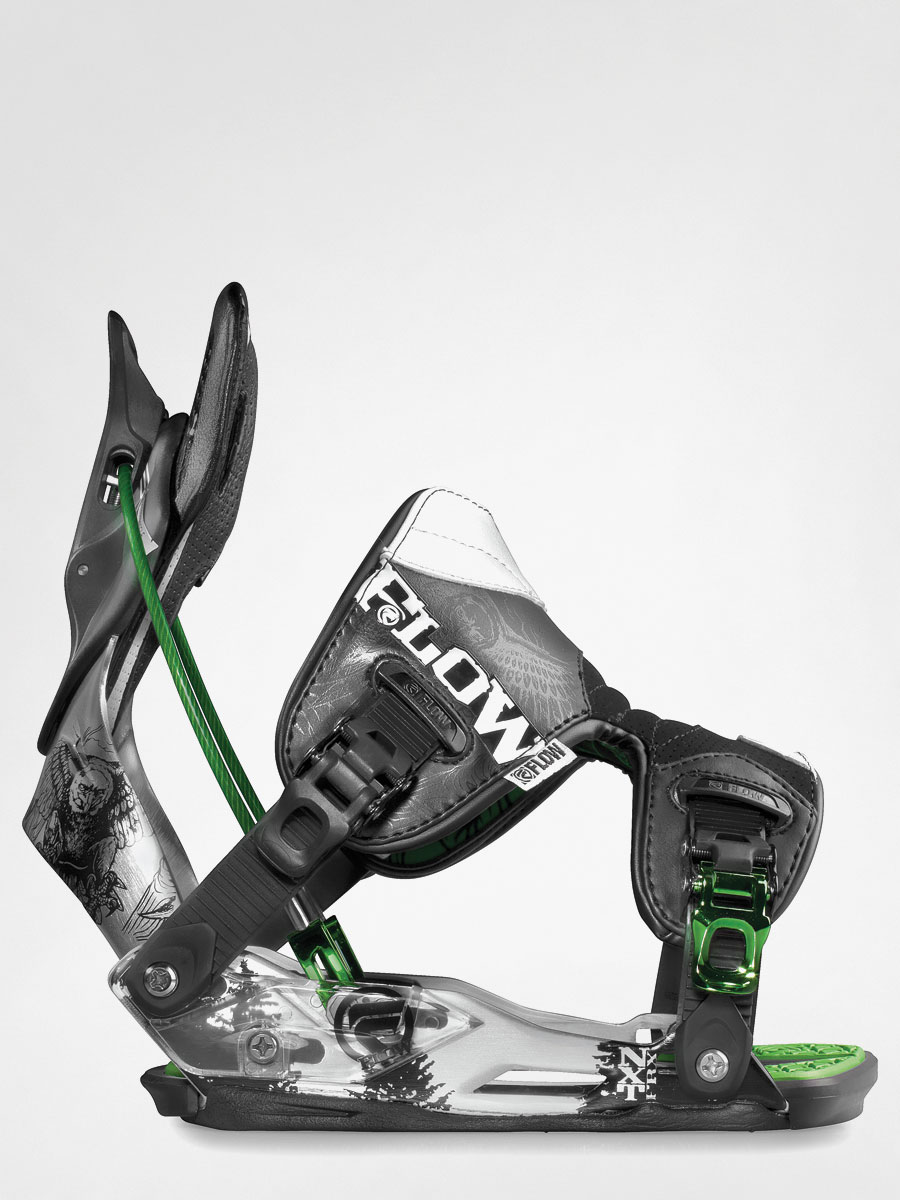 Męskie Wiązania snowboardowe Flow NXT-FRX (black)