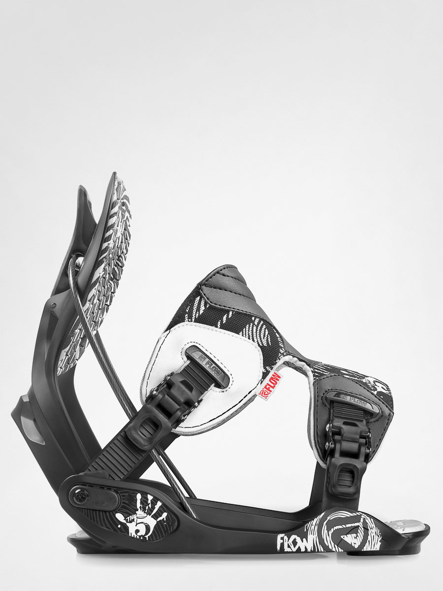 Męskie Wiązania snowboardowe Flow The Five (black)