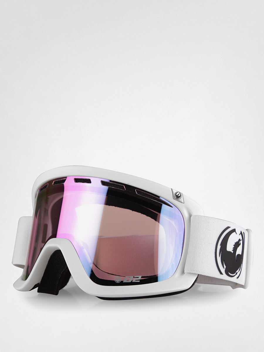 Gogle Dragon D2 (powder/pink ionized)