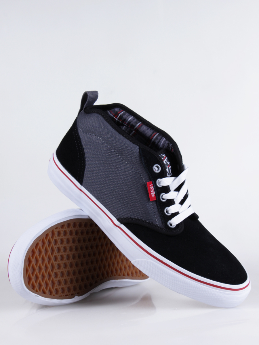 Buty Vans Atwood Mid (black/grey/red)