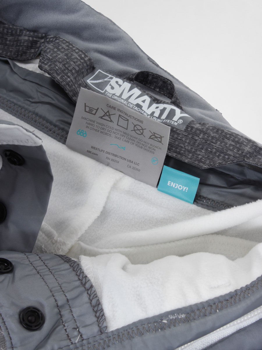 Dziecięce spodnie snowboardowe 686 Girls Smarty Lily (gunmetal)