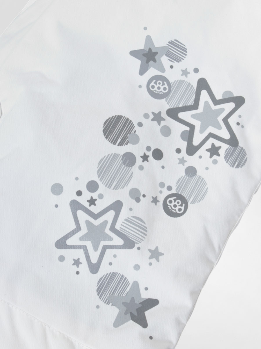 Dziecięce spodnie snowboardowe 686 Girls Mannual Brook (white)