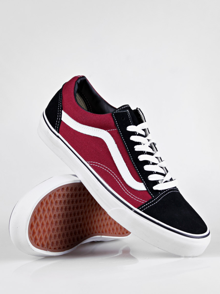 Buty Vans Old Skool (black/biking red)