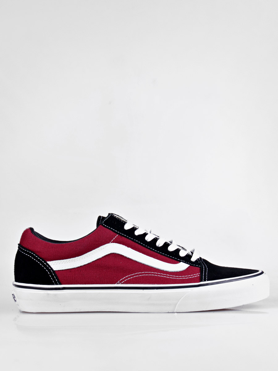 Buty Vans Old Skool (black/biking red)