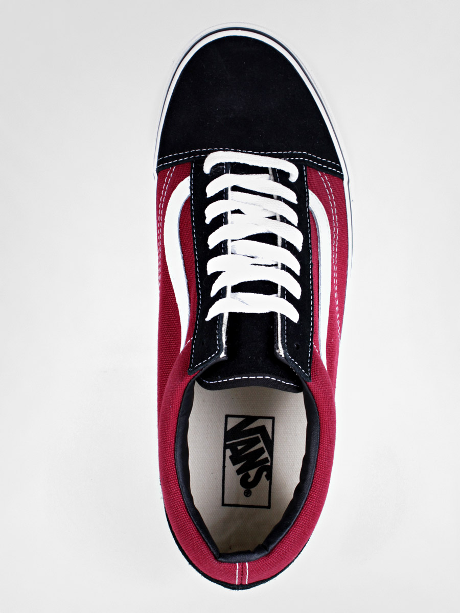 Buty Vans Old Skool (black/biking red)