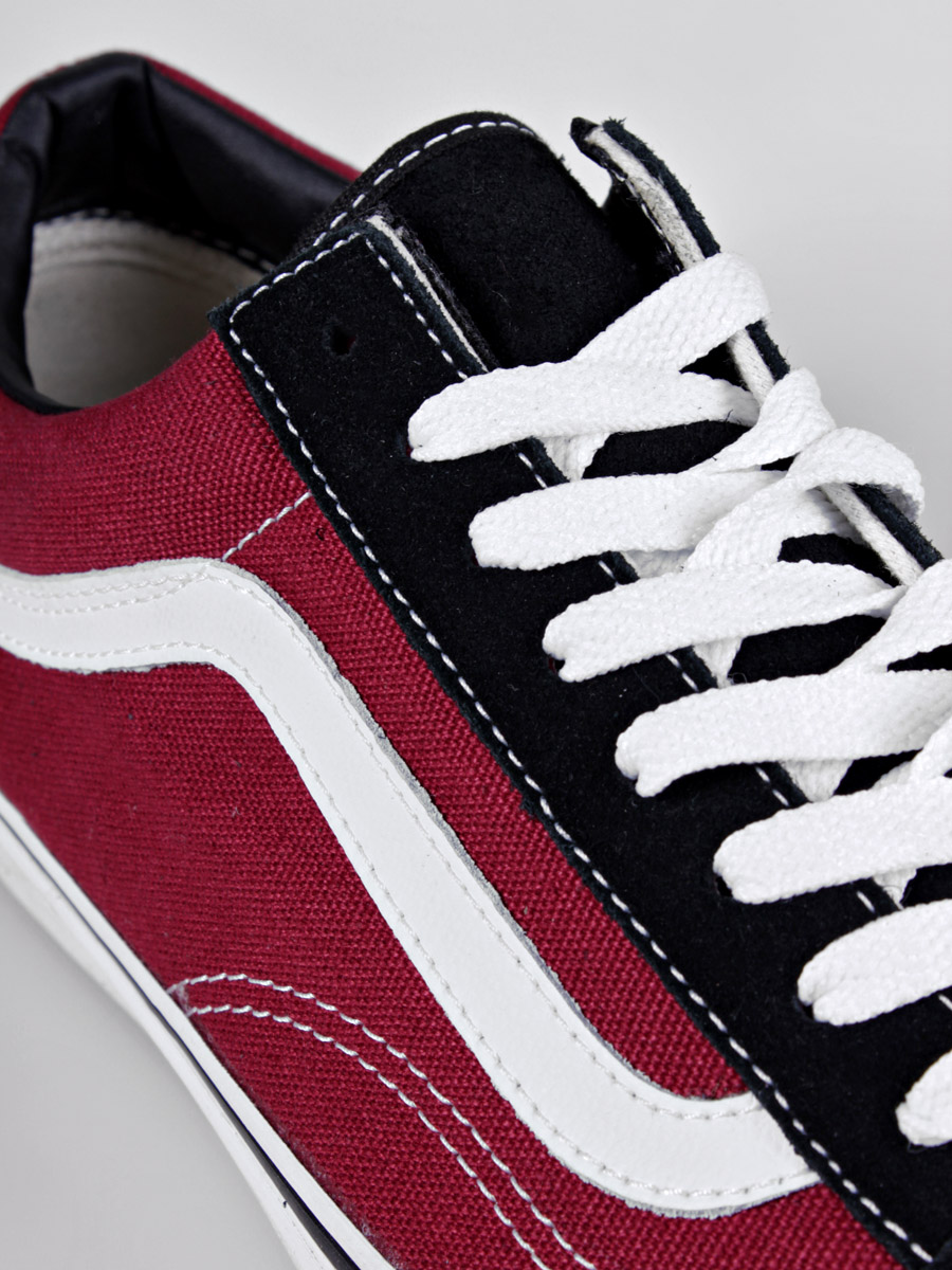 Buty Vans Old Skool (black/biking red)