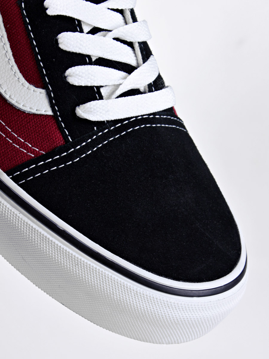 Buty Vans Old Skool (black/biking red)