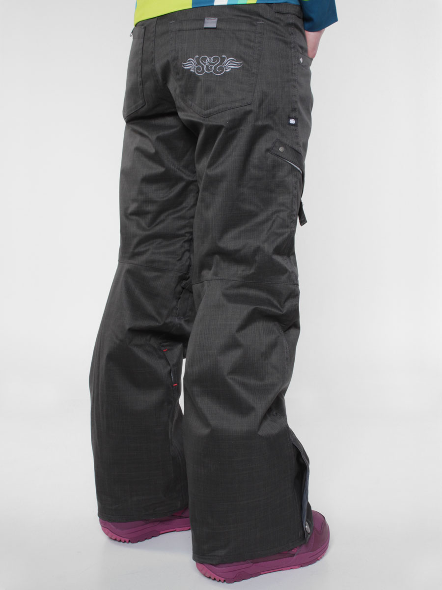 Damskie Spodnie snowboardowe 686 Mannual Patron Ins (gunmetal)