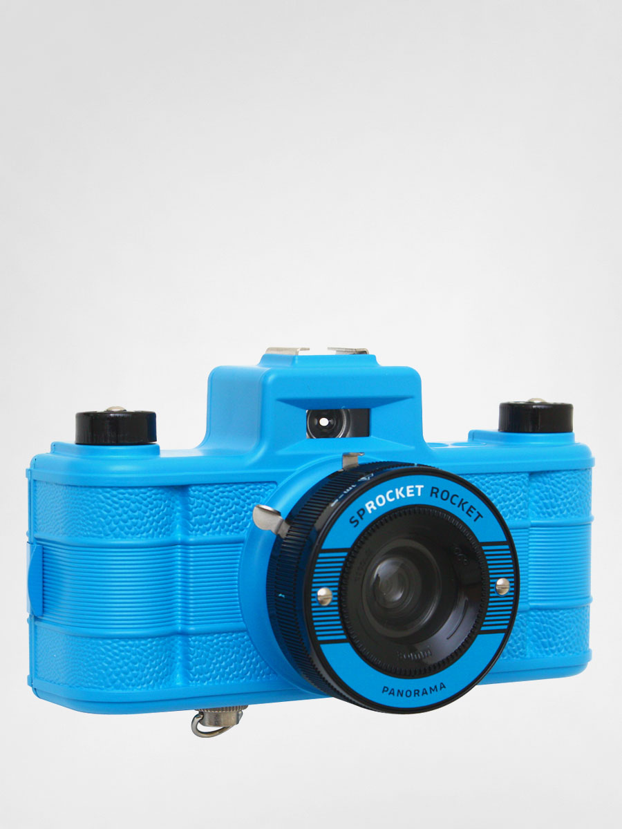 Aparat fotograficzny Lomography Sprocket Rocket (niebieski)