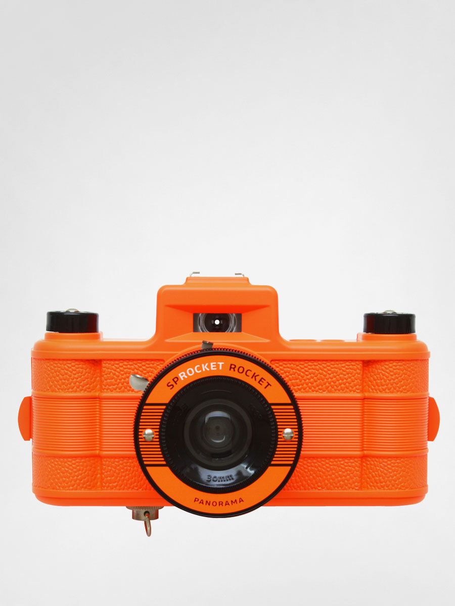 Aparat fotograficzny Lomography Sprocket Rocket (pomarańczowy)