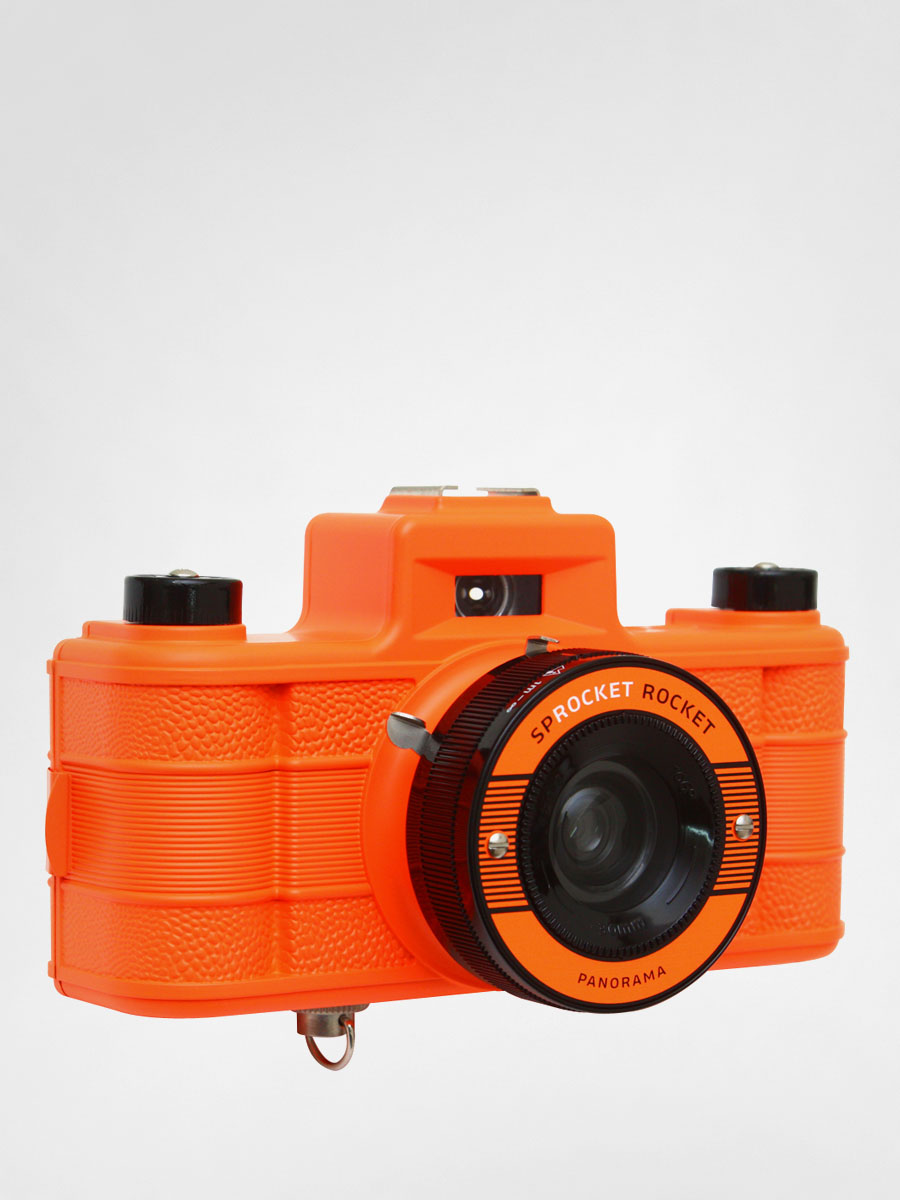 Aparat fotograficzny Lomography Sprocket Rocket (pomarańczowy)