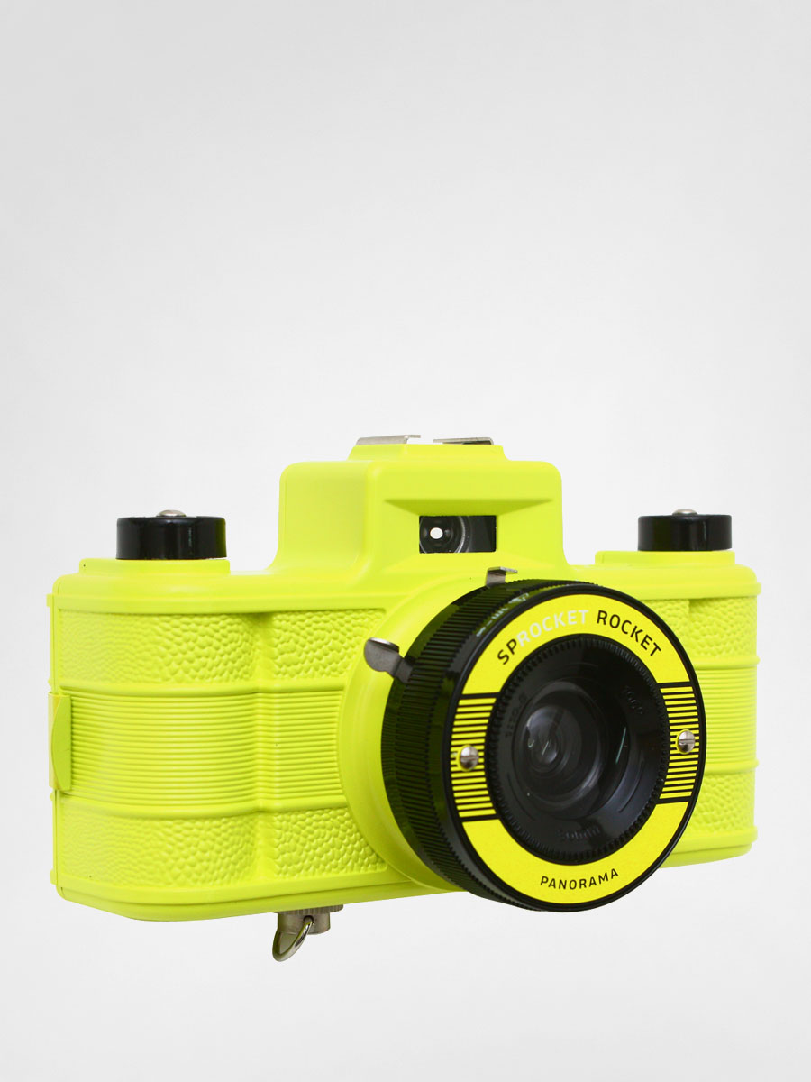 Aparat fotograficzny Lomography Sprocket Rocket (żółty)