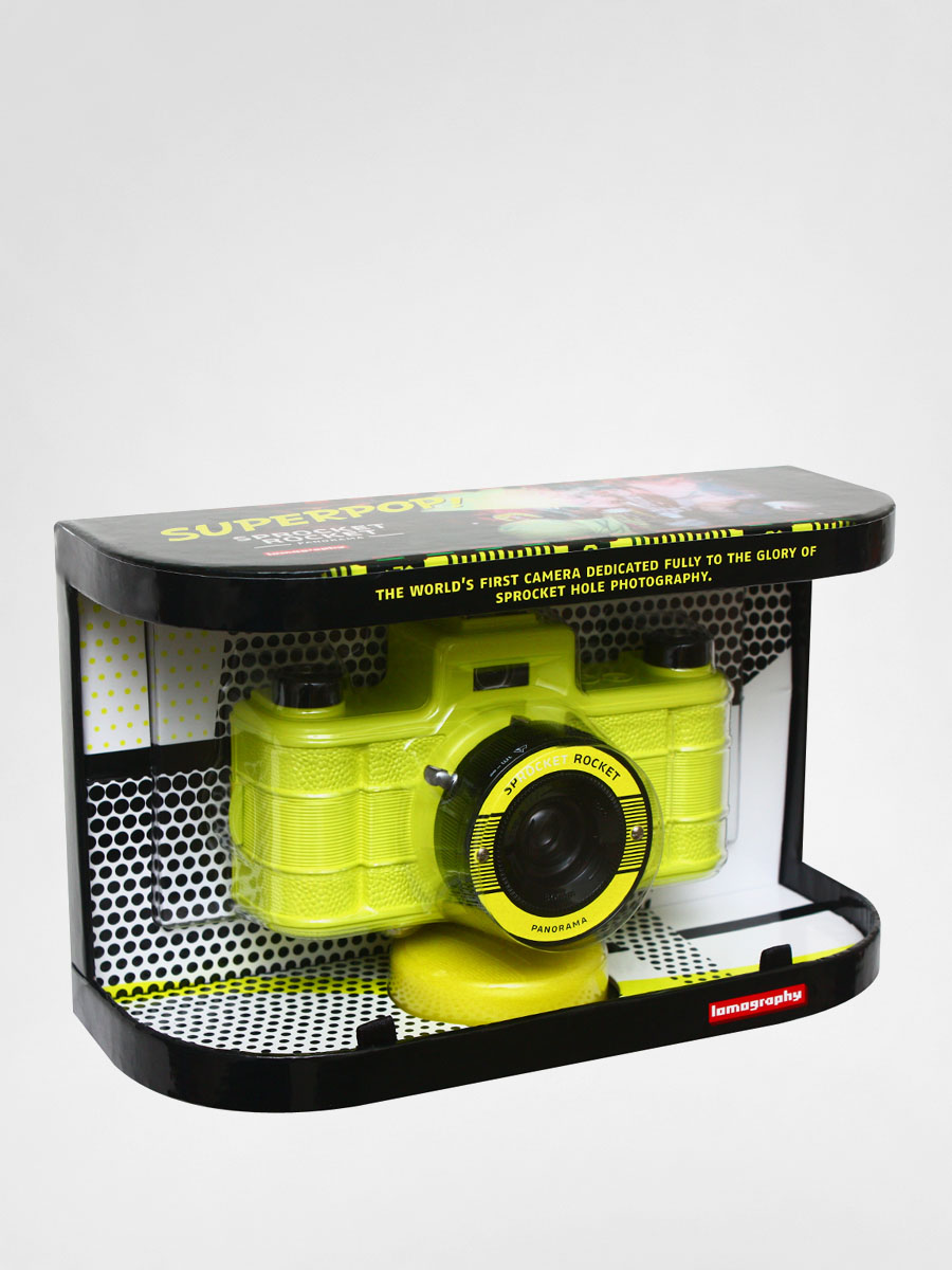 Aparat fotograficzny Lomography Sprocket Rocket (żółty)
