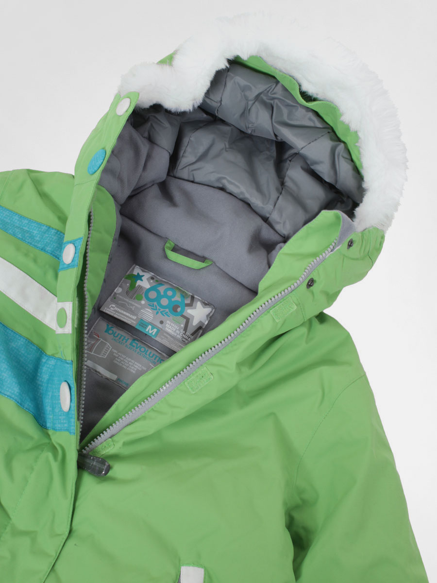 Dziecięca kurtka snowboardowa 686 Girl's Mannual Natalie Insulated (kiwi)