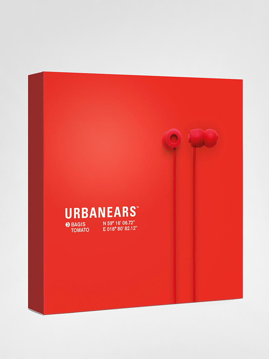 Słuchawki Urbanears Bagis (tomato)