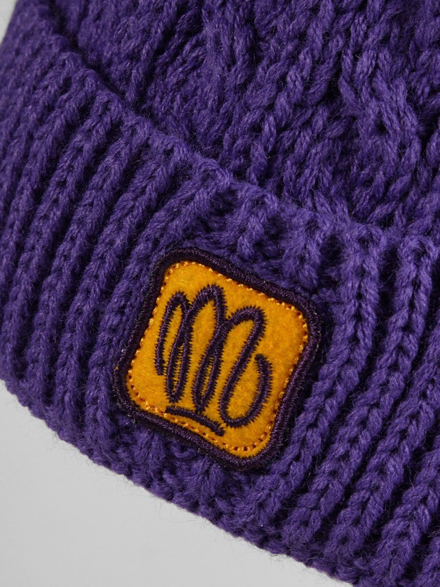 Czapka Malita Plait (violet)
