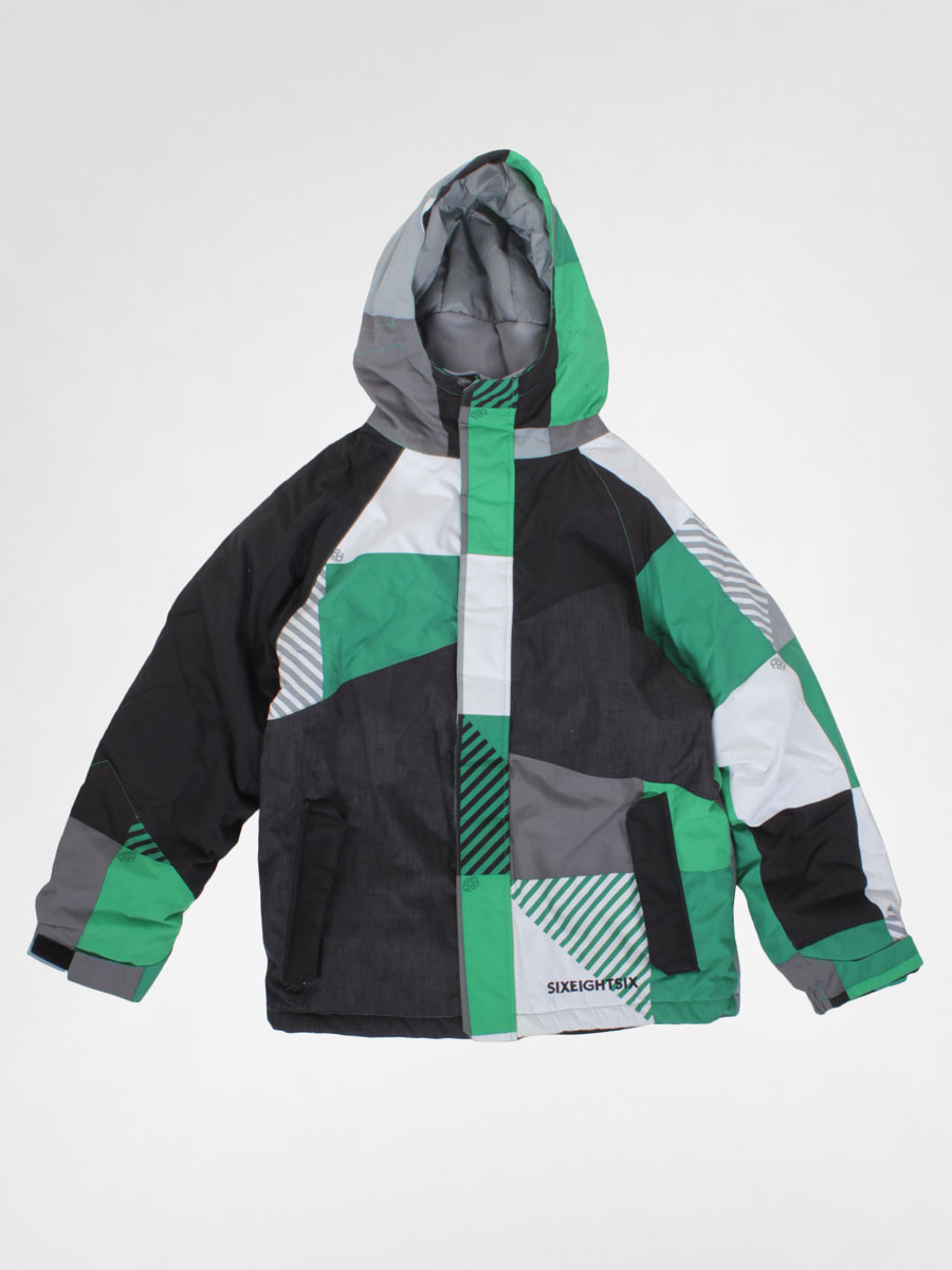 Dziecięca kurtka snowboardowa 686 Boy's Mannual Max Insulated (green)
