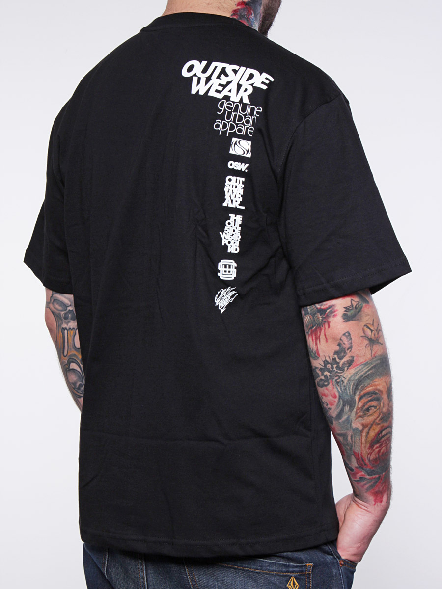 T-Shirt Outsidewear Classic 3 (black)