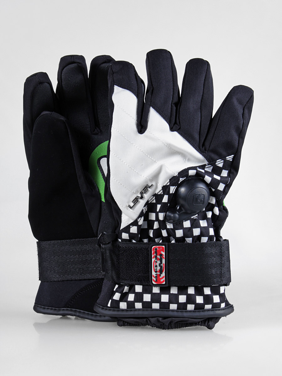 Rękawice snowboardowe Level Team (black/white)