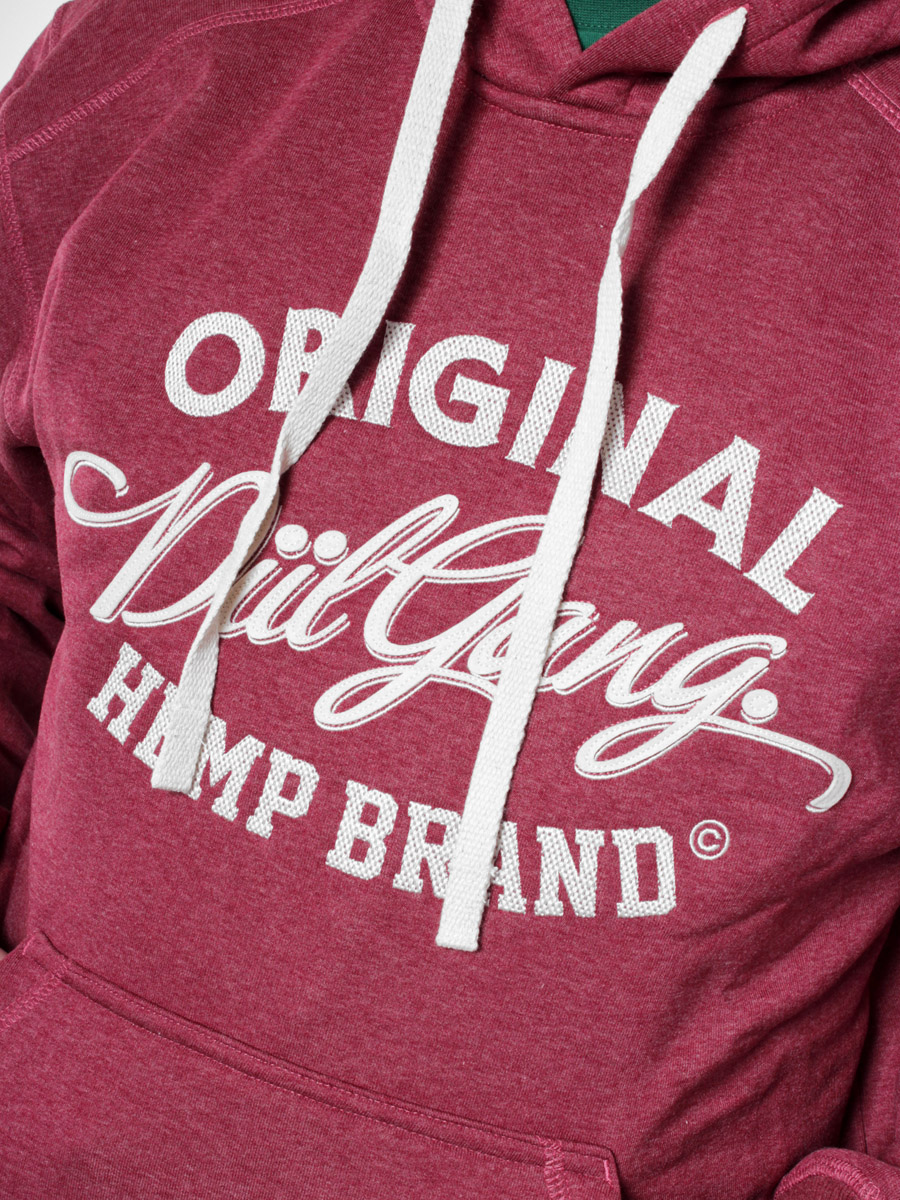 Bluza z kapturem Diil Gang OHB HD (bordo)