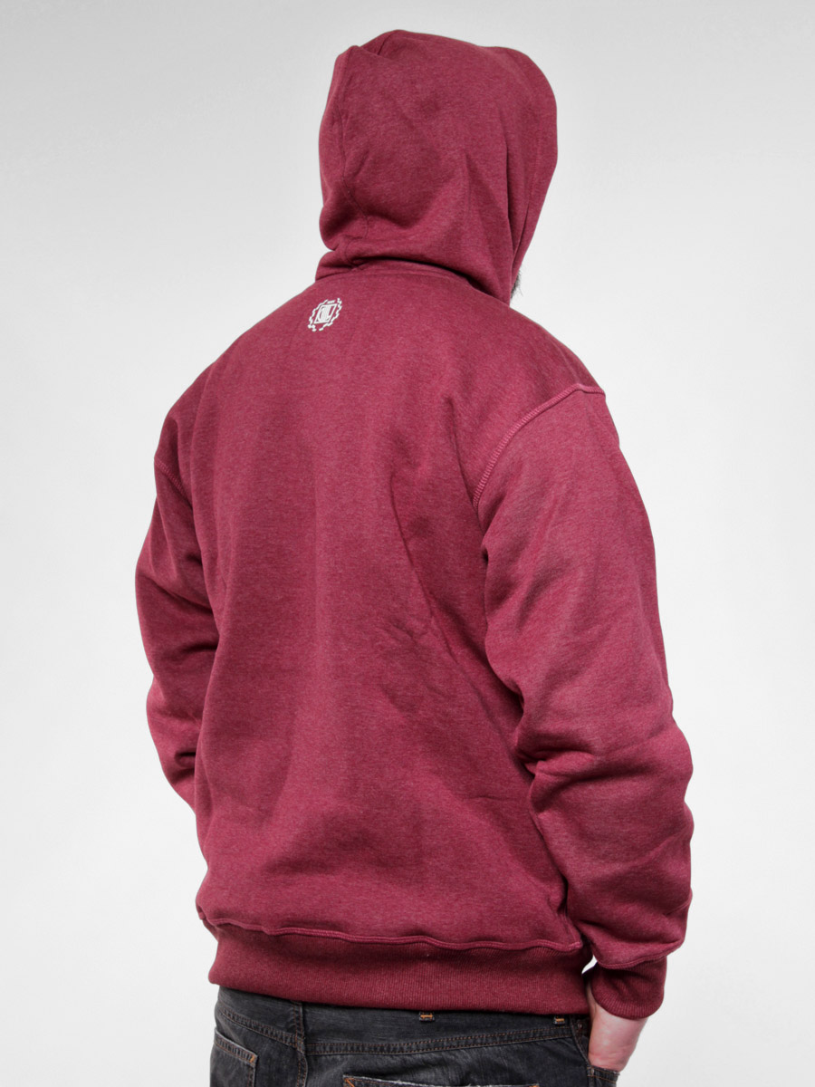 Bluza z kapturem Diil Gang OHB HD (bordo)
