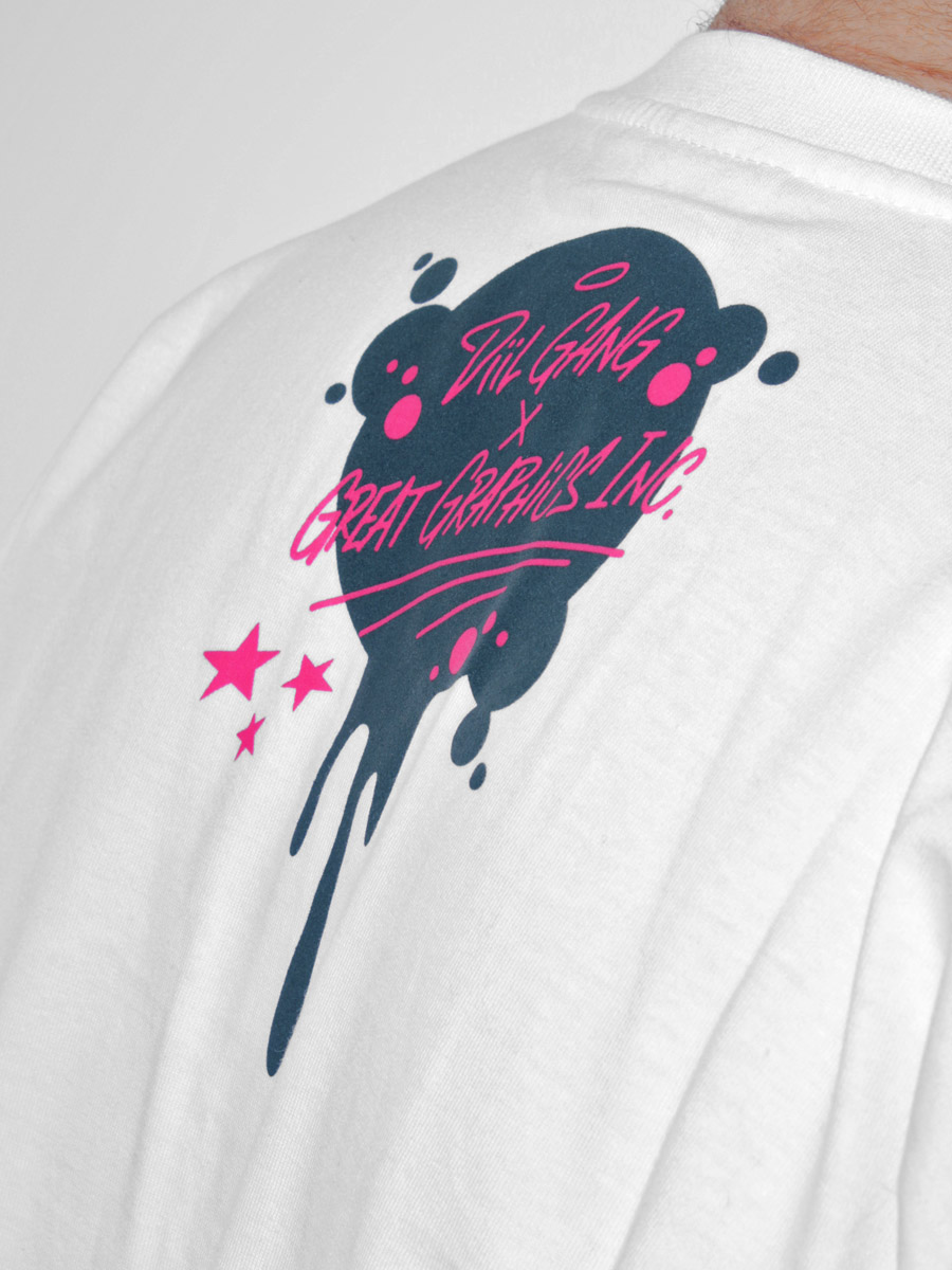 T-Shirt Diil Gang Great Future (biały)