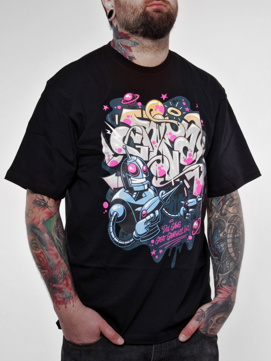 T-Shirt Diil Gang Great Future (czarny)